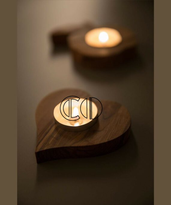 Heart candlestick