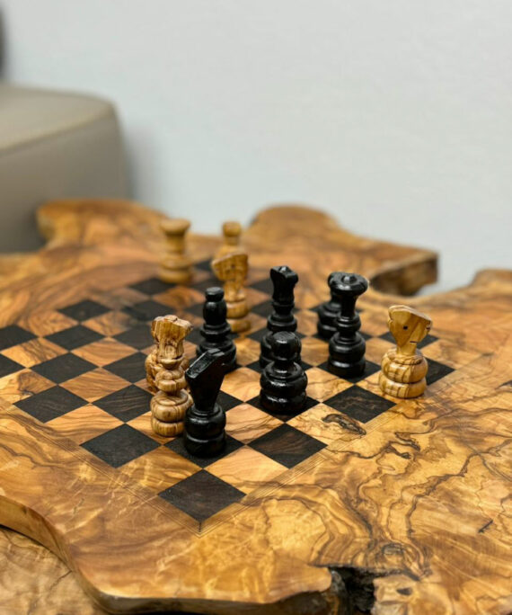 Table jeux d'échecs