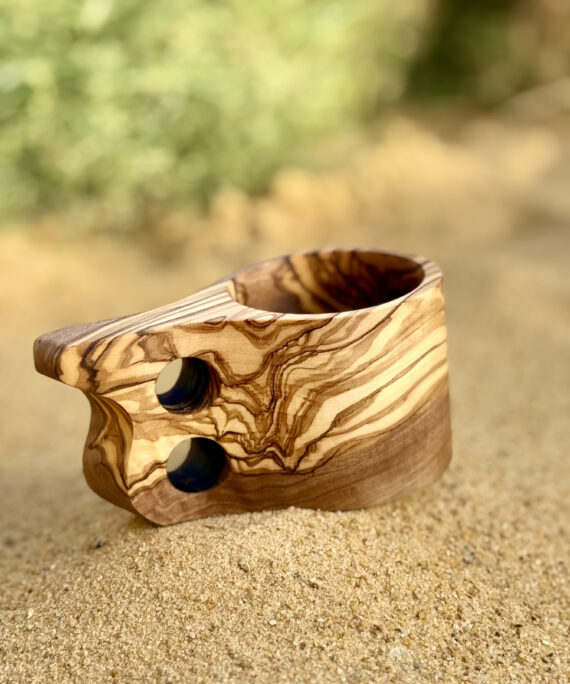 Kuksa en Bois d’Olive Artisanale – Tasse Traditionnelle en Bois Naturel